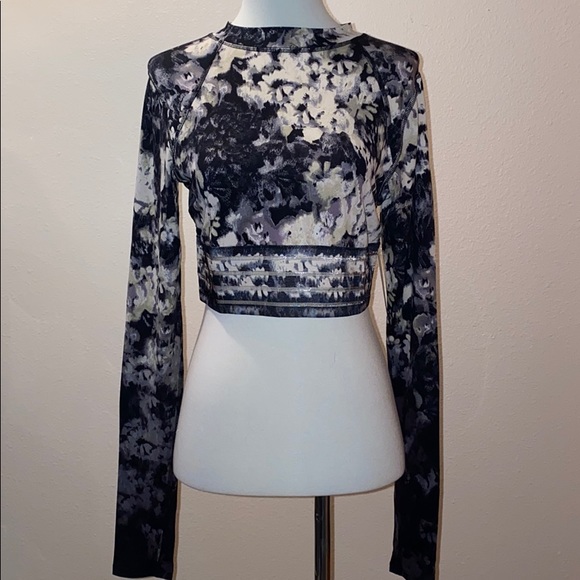 Free People FP Movement Idris Floral Mesh … - Picture 4 of 11